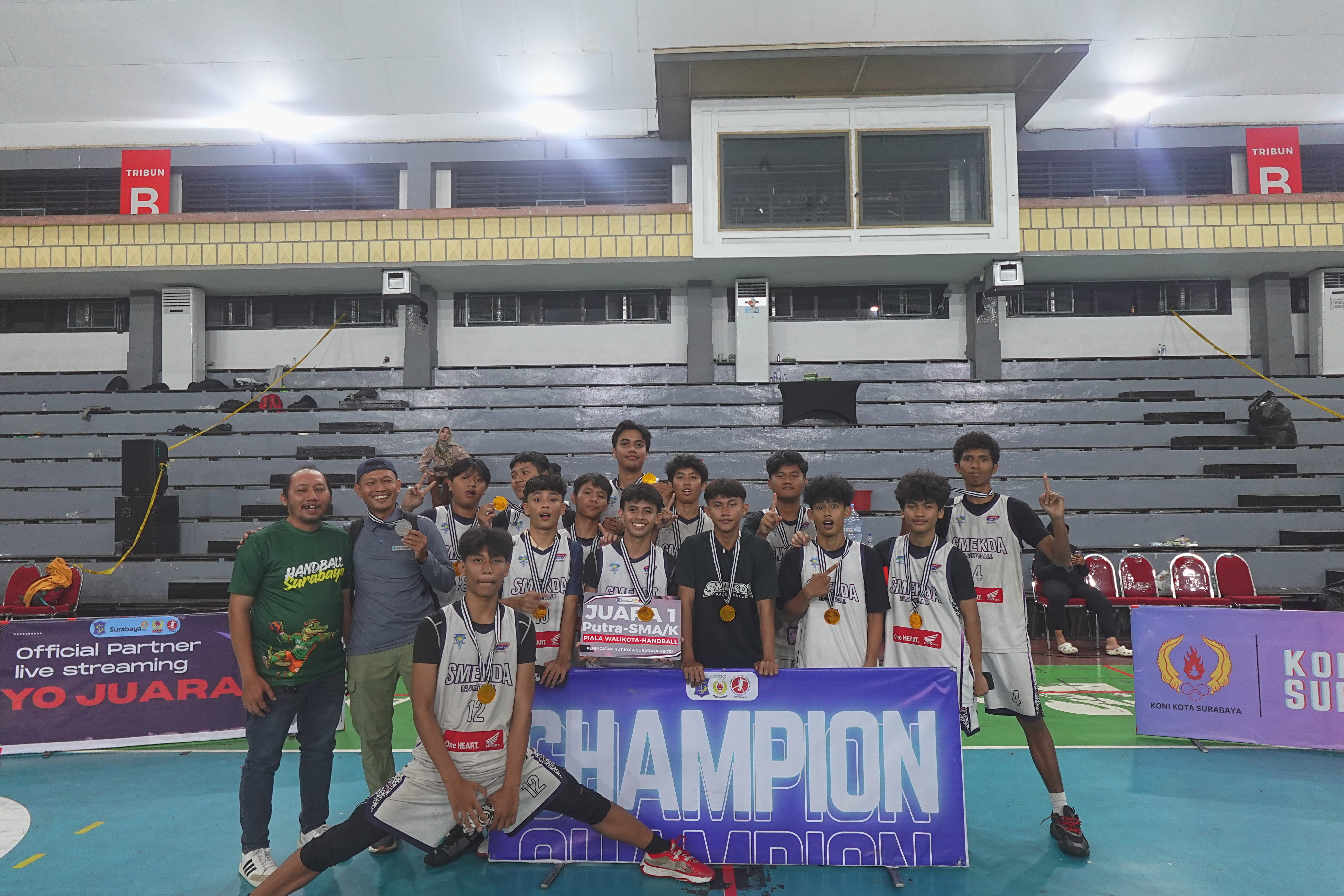 Piala Walikota Surabaya Cabang Olahraga Bola Tangan, Sukses Menggali Atlet Muda Berpotensi